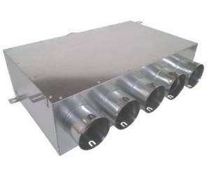 PRODMAX Rozdzielacz rurowy 5x90/160mm przelotowy