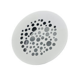 Kratka do rekuperacji ozdobna 160mm Bąble okrągła