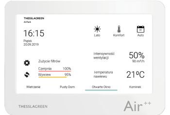 Panel sterowania Thesslagreen AIR++