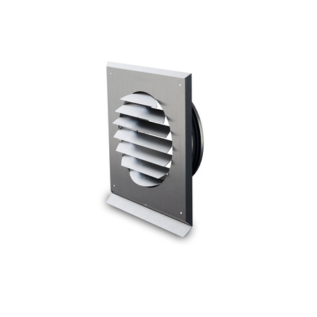PEFLEX Czerpnia/wyrzutnia powietrza 160 z okapnikiem inox