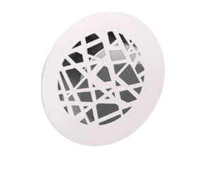 Kratka do rekuperacji ozdobna 160mm Pajęczyna okrągła