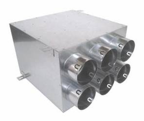 PRODMAX Rozdzielacz rurowy dwurzędowy 6x75/160mm