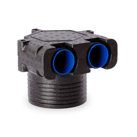 Alnor Skrzynka rozprężna FLX-EPP 2x75/125mm mufowa