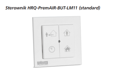 Rekuperator ALNOR HRU-PremAIR-450E (z wymiennikiem entalpicznym)