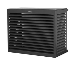 CLIMART Osłona agregatu klimatyzatora/pompy ciepła L czarny