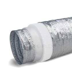 Izolowany przewód wentylacyjny PEFLEX Premium 203/25mm z mikroperforacją [10mb]