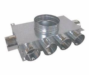 PRODMAX Rozdzielacz rurowy 6x75/160mm