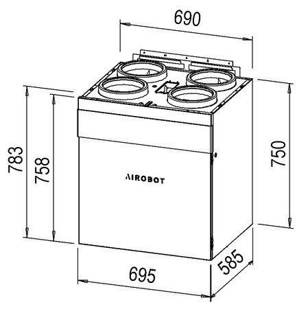 AIROBOT Rekuperator V4 HRV