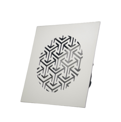 Kratka do rekuperacji ozdobna 125mm Wiatraki kwadrat