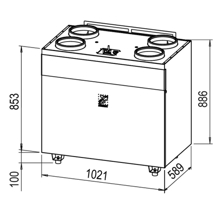 AIROBOT Rekuperator V8 HRV