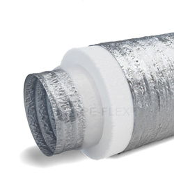 Izolowany przewód wentylacyjny PEFLEX Premium 203/50mm z mikroperforacją [10mb]