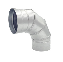 Kolano segmentowe do przewodów flex 90 mm