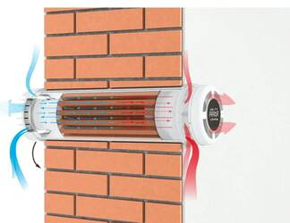 Dostosowanie rekuperatora PRANA do grubości ściany (poniżej 70cm)