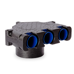 Alnor Skrzynka rozprężna FLX-EPP 3x75/125mm mufowa