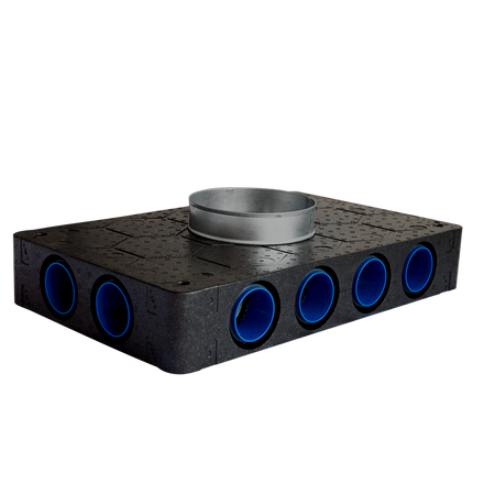 Alnor Rozdzielacz FLX-EPP 4x75/160mm (0-4-0-0)