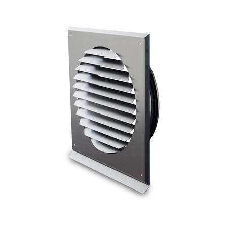 PEFLEX Czerpnia/wyrzutnia powietrza 250 z okapnikiem inox