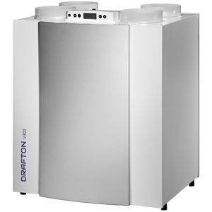 Komplet filtrów tkaninowych na metalowej ramce do rekuperatora DRAFTON V300 i BRINK Excellent 300/400/450 - G4 (2szt)