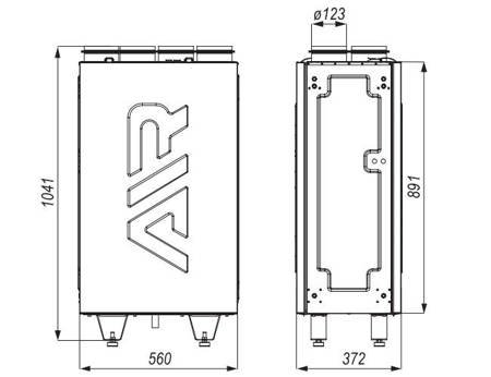 Rekuperator Defro DRX 250 V S 