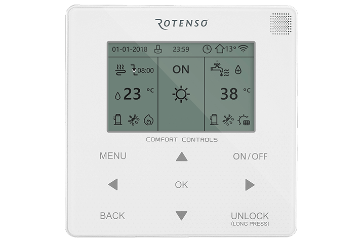 Rotenso Pompa ciepła SPLIT AQUAMI 10kW komplet